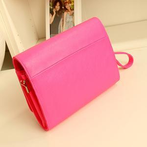 Candy-colored Hollow Skull Evening Bag